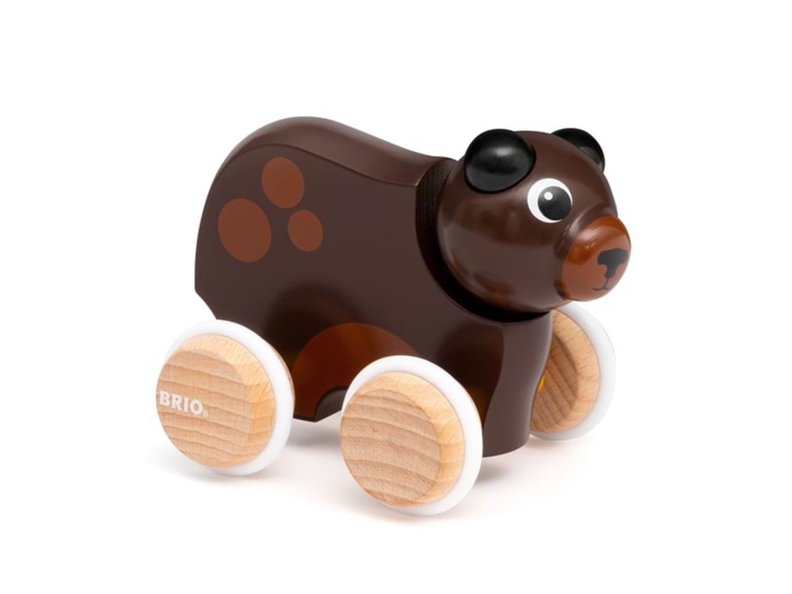 Brio Push Along Bear Brio Push Along Bear